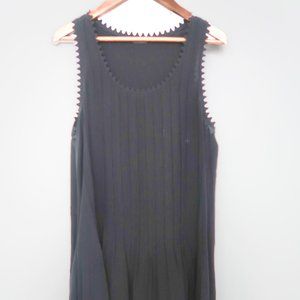 Club Monaco Silk Black Mini Dress